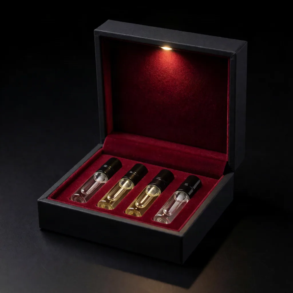 Noctra Le Coffret — Discovery — The full maison, in miniature